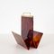 Mid-Century Tortoiseshell Acrylic Glass and Brass Magazine Rack in the style of Christian Dior by Alpac, France 1970s 5