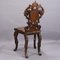 Nutwood Edelweis Marquetry Chairs, 1900s, Set of 2 18