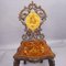 Nutwood Edelweis Marquetry Chairs, 1900s, Set of 2, Image 5