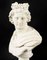 Artista italiano, Busto de belvedere antiguo del dios griego Apolo, siglo XIX, Mármol, Imagen 5