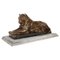 Louis Riche, Antike Skulptur einer Löwin, Frühes 20. Jh., Bronze 1