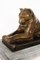 Louis Riche, Antique Sculpture of Lioness, Early 20th Century, Bronze 5