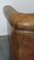 Sofá de dos plazas de cuero marrón, Imagen 12