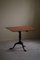Antique Handcrafted Square Drop Leaf Table in Burl Wood, Sweden, 19th Century 11