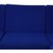 Canapé Modulable Ge-280 en Tissu Bleu par Hans Wegner, 2000s, Set de 5 3