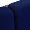 Ge-280 Modular Sofa in Blue Fabric by Hans Wegner, 2000s, Set of 5 9