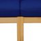 Ge-280 Modular Sofa in Blue Fabric by Hans Wegner, 2000s, Set of 5 16