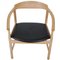 Sedie PP208 in pelle nera di Hans Wegner, anni '90, set di 6, Immagine 8