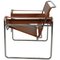 Wasilly Chair in Cognac Leather by Michel Brauer, Image 6