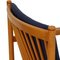 Sessel mit blauem Stoffbezug von Hans Wegner, 1960er 13