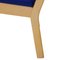 GE284 Chair with Ottoman in Blue Fabric by Hans Wegner, 2000s, Set of 2, Image 16