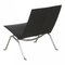 PK22 Lounge Chair in Black Aura Leather by Poul Kjærholm, 2000s, Image 3