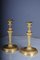 Antike Französische Empire Kerzenständer aus feuervergoldeter Bronze, 2er Set 15