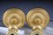 Antike Französische Empire Kerzenständer aus feuervergoldeter Bronze, 2er Set 18