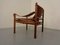 Sirocco Safari Chair aus Palisander & Leder von Arne Norell, Schweden, 1960er 9