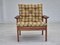 Danish Lounge Chair in Teak & Wool, 1970s 1