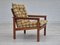 Danish Lounge Chair in Teak & Wool, 1970s 2