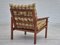 Danish Lounge Chair in Teak & Wool, 1970s, Image 6