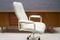 White Vintage Office Chair by Fred Scott for ICF Milano 4