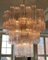 Large Pink Murano Chandelier 7
