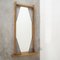 Sechseckiger Spiegel mit Holzstruktur, Ico Parsi zugeschrieben, 1960er 1