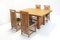 Model 615 Husser Dining Table & Model 614 Coonley Chairs by Frank Lloyd Wright for Cassina, Italy, 1992, Set of 5, Image 2