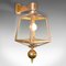 Large Antique English Courtyard Light in Bronze, 1870s, Image 10