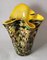Mehrfarbiges Muranoglas Mod. Einstecktuch Vase im Stil von Venini, 1970 2
