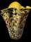 Mehrfarbiges Muranoglas Mod. Einstecktuch Vase im Stil von Venini, 1970 4