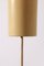 Cream Sugar Ball Hanging Lamp from Rotaflex, 1960s, Image 9