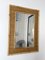 Italienischer Spiegel aus Bambus & Rattan von Dal Vera, 1970er 9