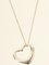 Open Heart Necklace Silver from Tiffany & Co. 2