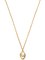 Oval Cutout Logo Necklace by Christian Dior 1