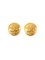 Round Design CC Mark Earrings from Chanel, 1996, Set of 2 1