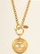 Round Cutout CC Mark Necklace from Chanel 3