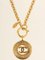 Round Cutout CC Mark Necklace from Chanel 2