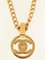 Circle Turn-Lock Chain Necklace from Chanel, 1997 3