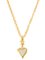 Heart Mirror Design CC Mark Necklace from Chanel, 1995, Image 1