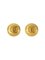 Round CC Mark Earrings from Chanel, 1995, Set of 2 1