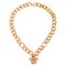 Rhinestone Medusa Chain Necklace from Versace 1