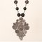 Perlen Bijoux Strass Design Halskette in Schwarz von Chanel 4