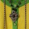 Perlen Bijoux Strass Design Halskette in Schwarz von Chanel 7