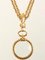 Magnifying Glass Mini CC Mark Double Chain Necklace from Chanel 2