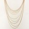 CC Mark Plarte Design Chain Long Necklace from Chanel, 2009 5