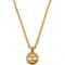 Round Cutout Cc Mark Long Necklace from Chanel, 1994, Image 1