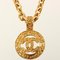 Round Cutout Cc Mark Long Necklace from Chanel, 1994, Image 2