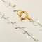 Lange Halskette aus klarem Stein mit Kreuzmotiv und CC-Motiv von Chanel, 1994 5