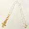 Cross Motif CC Mark Clear Stone Long Necklace from Chanel, 1994 6