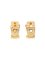 Rhinestone Logo Plate Earrings by Christian Dior, Set of 2 1
