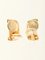 Boucles d'Oreilles Plaque Logo Strass par Christian Dior, Set de 2 2